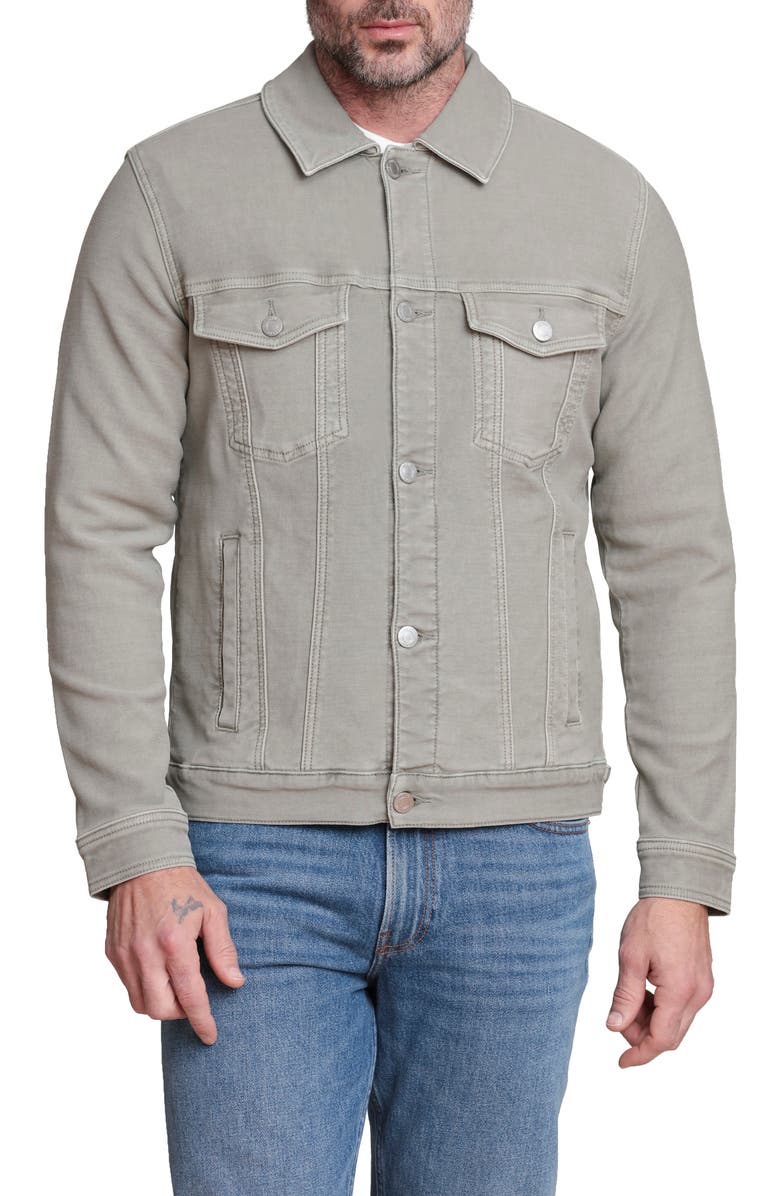 Bagatelle Trucker Jacket, Main, color, Sage