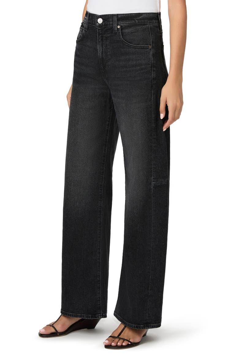 Arellia High Waist Skimmer Barrel Jeans, Alternate, color, OSCURA