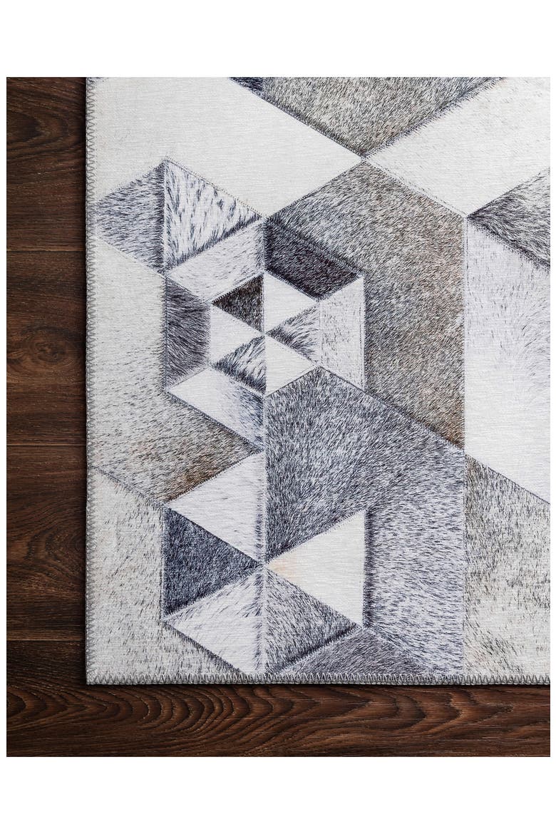 Maddox Collection Rug - Grey/Ivory -  8' x 10', Alternate, color, GREY / IVORY