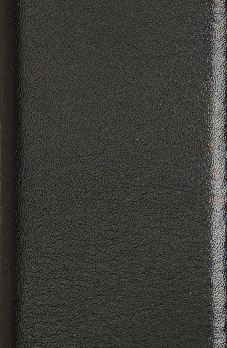 VALENTINO BY MARIO VALENTINO Dolly Bombe Leather Belt, Alternate, color, Black