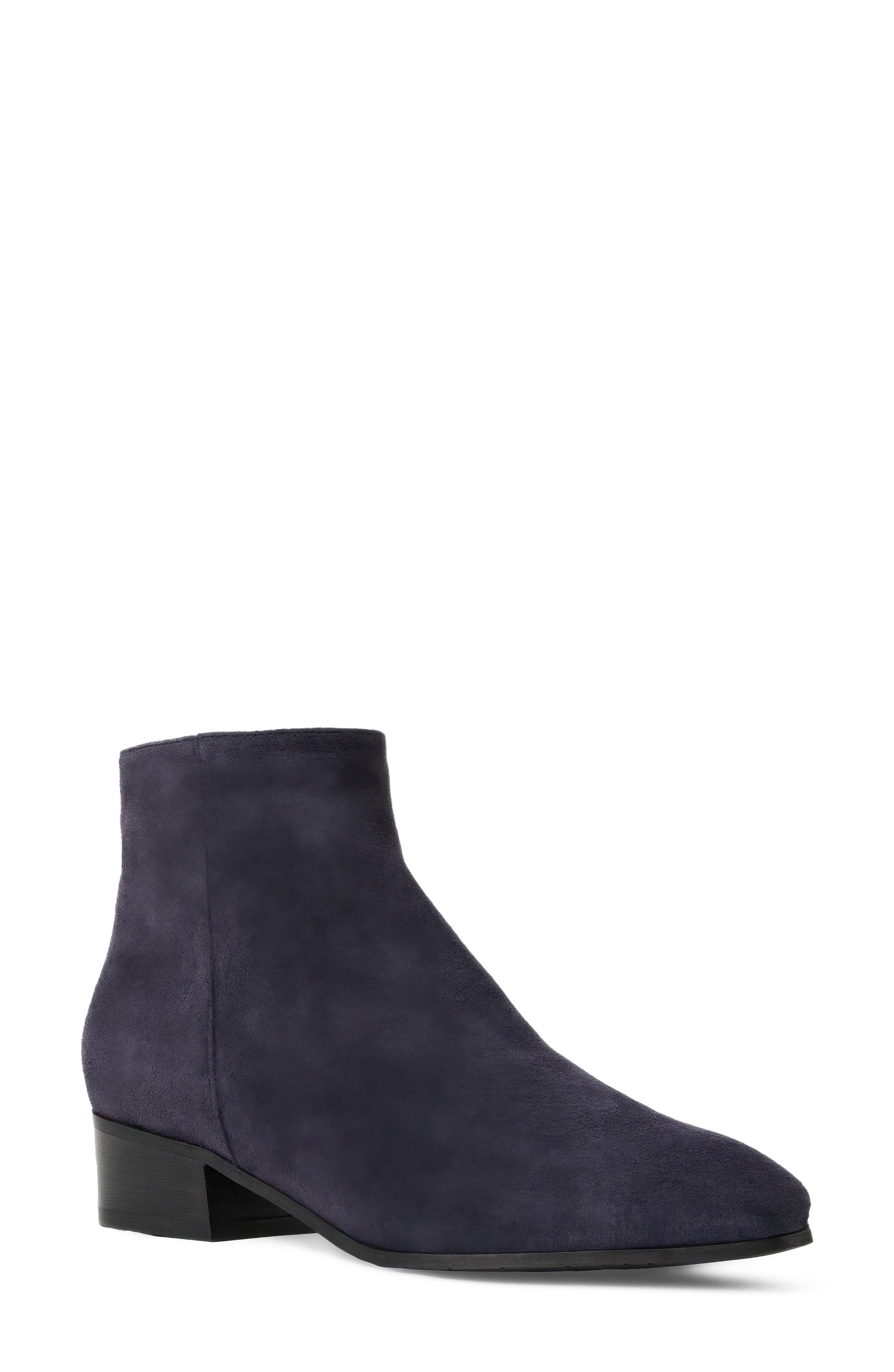 NAVY BLUE SUEDE