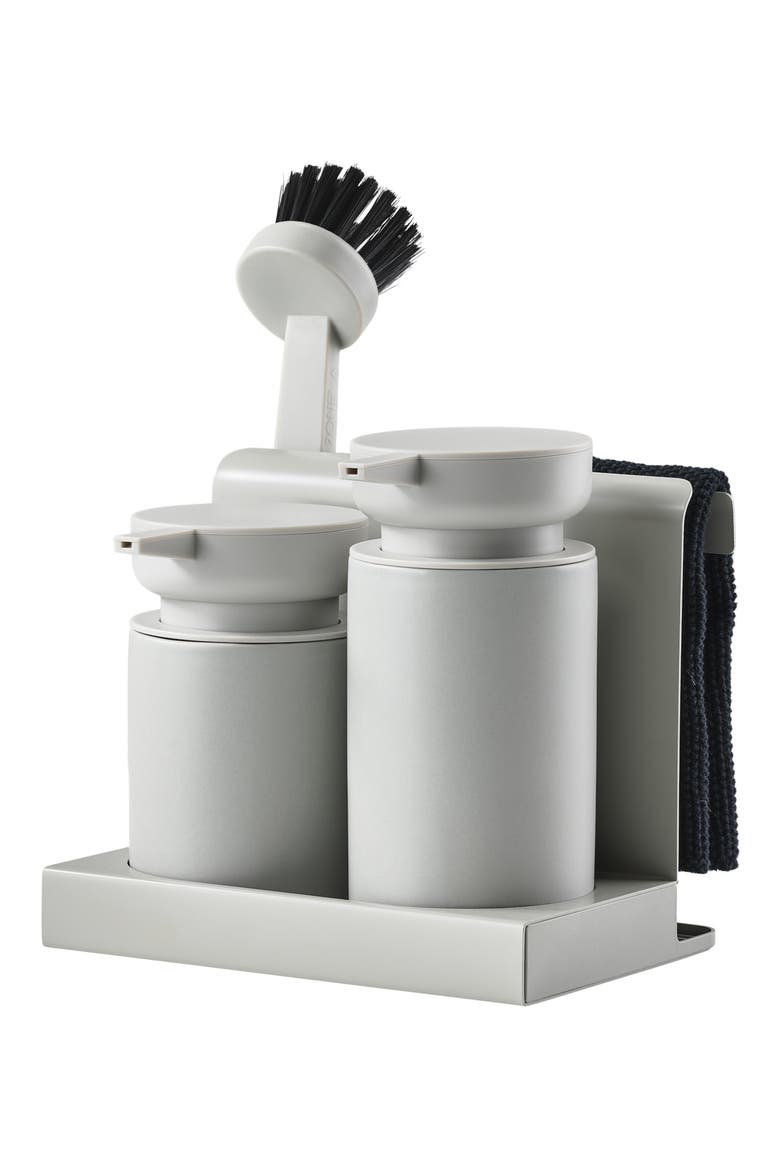 Dishwashing Set, Main, color, WARM GREY