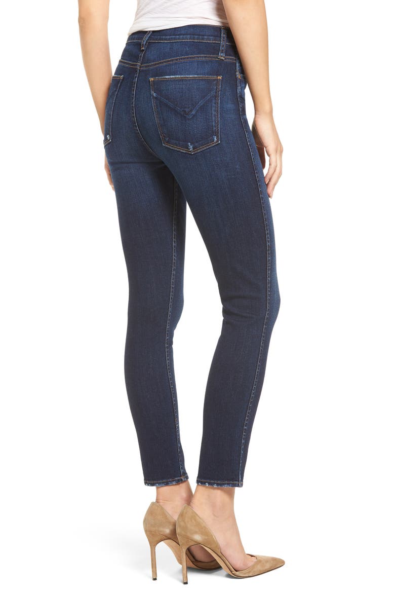 Holly High Waist Ankle Skinny Jeans, Alternate, color, CORRUPT