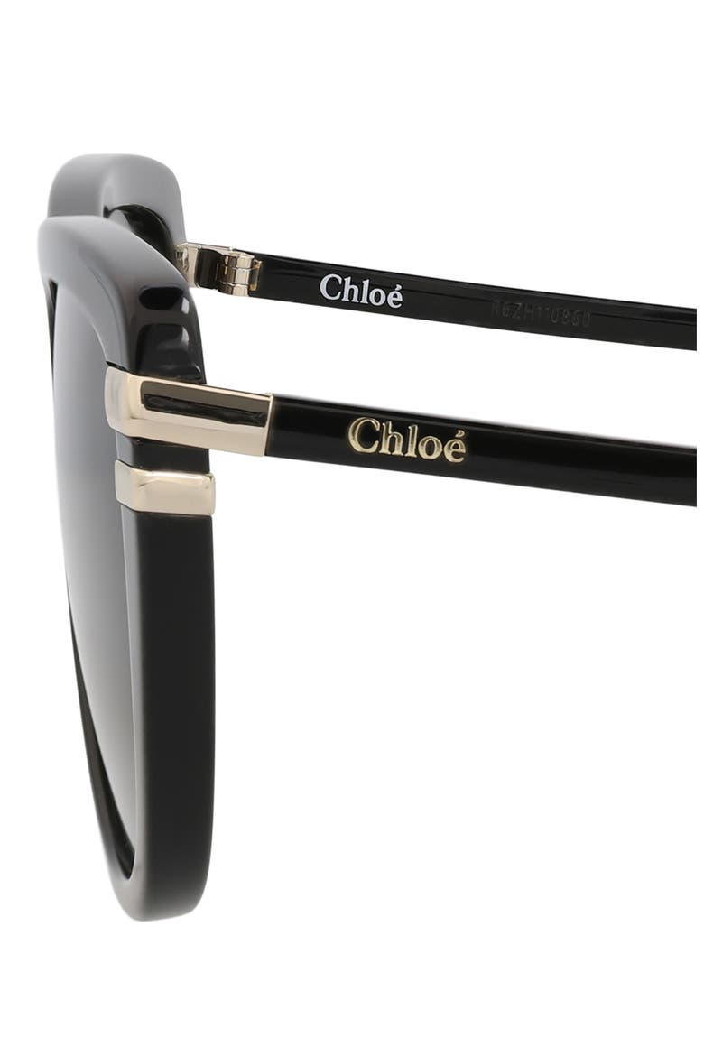 59mm Square Sunglasses, Alternate, color, BLACK BLACK GREY