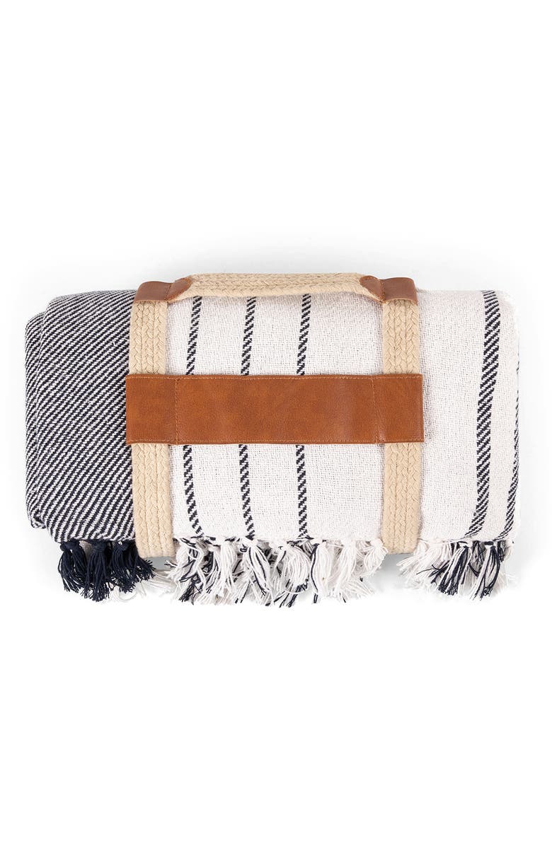 Picnic Time Montecito Outdoor Picnic Blanket, Alternate, color, Blue