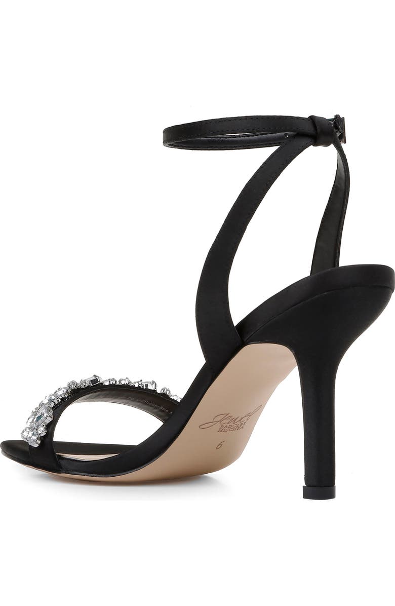 Jewel Badgley Mischka Ojai Crystal Ankle Strap Sandal, Alternate, color,