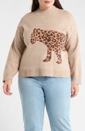SUGARLIPS Jazara Leopard Sweater