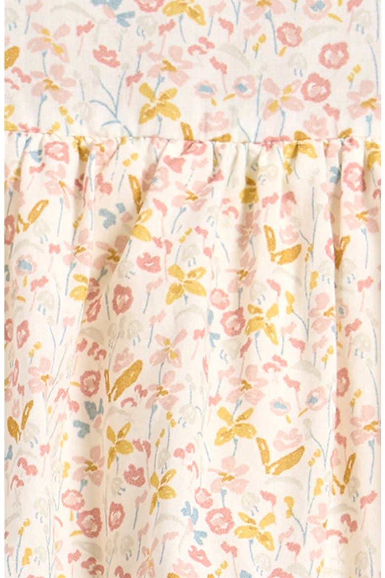 Kids' Floral Tiered Organic Cotton Dress, Alternate, color, FLORET