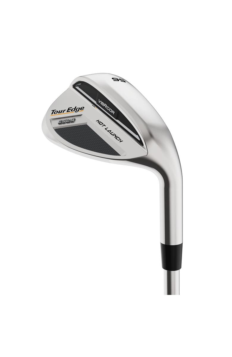 Tour Edge Hot Launch VibRCor E525 Mens Right Hand Steel Wedge - 58 / TT ELEVT MPH 95, Main, color, Black