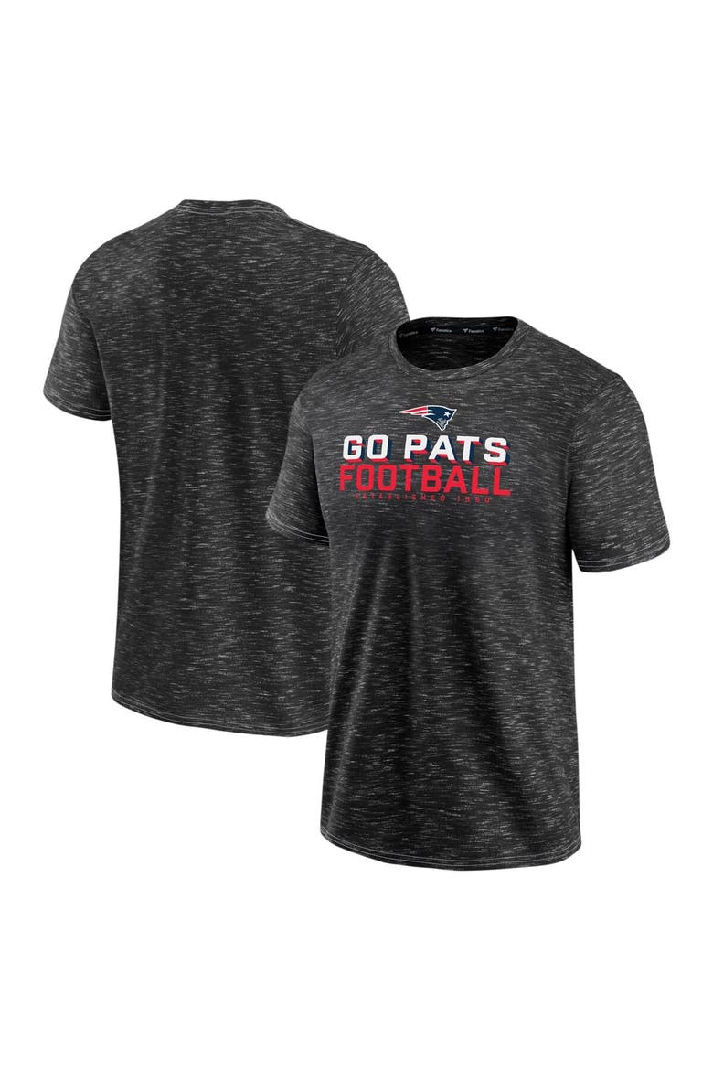Men's Fanatics Branded Charcoal New England Patriots Component T-Shirt, Main, color, Charcoal