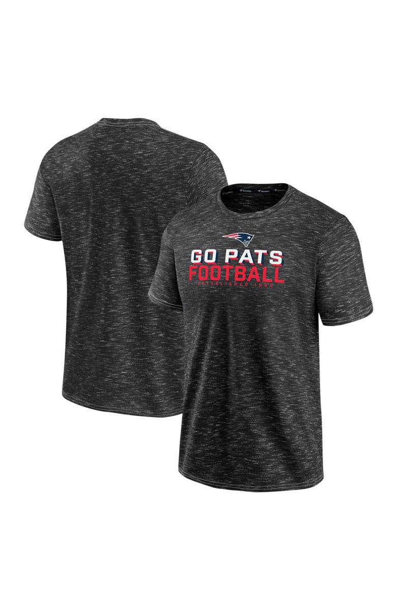 FANATICS Men's Fanatics Branded Charcoal New England Patriots Component T-Shirt, Main, color, Charcoal