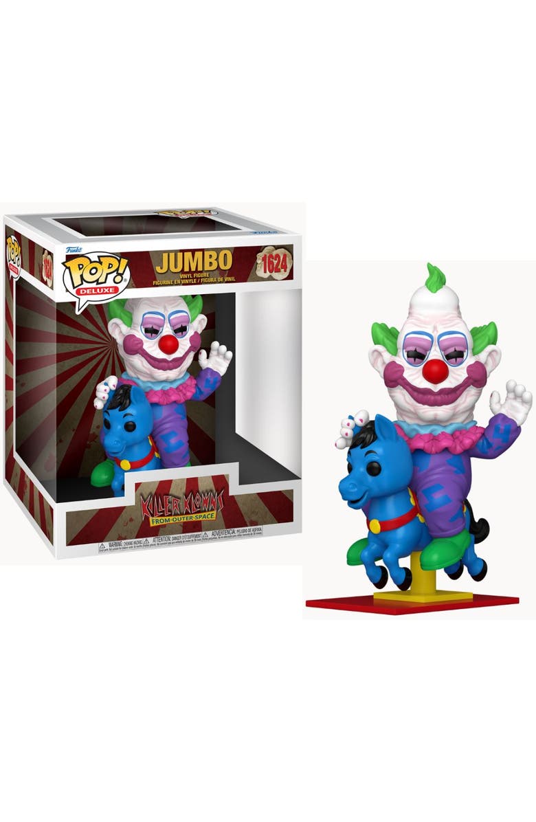 Funko Jumbo (Killer Klowns from Outer Space) Deluxe Funko Pop!, Main, color, Multi-Color