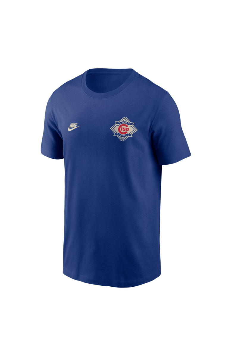 Nike Men's Nike Royal Chicago Cubs 150th Anniversary T-Shirt, Alternate, color, Royal