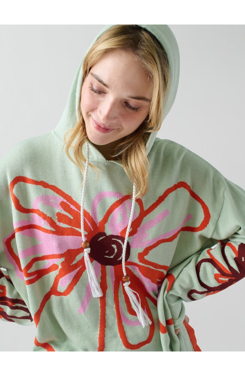 Lingua Franca Reina Hoodie, Main, color, 