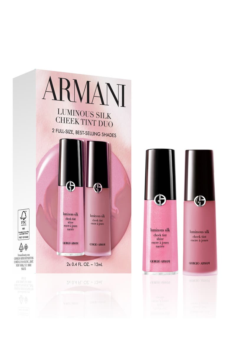 Cheek Tint Liquid Blush Duo $80 Value, Main, color, COSMIC PINK/ DELICATE MAUVE