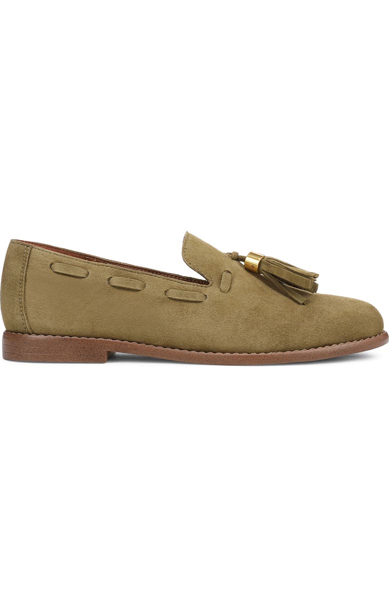 Franco Sarto Hartlie Tassel Loafer, Alternate, color, Moss Green