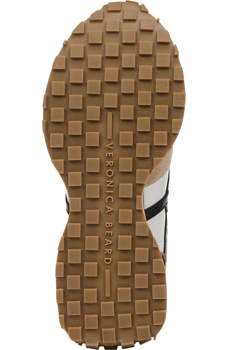 Veronica Beard Valentina Leopard Contrast Sneaker, Alternate, color, Leopard/ Sand/ Black