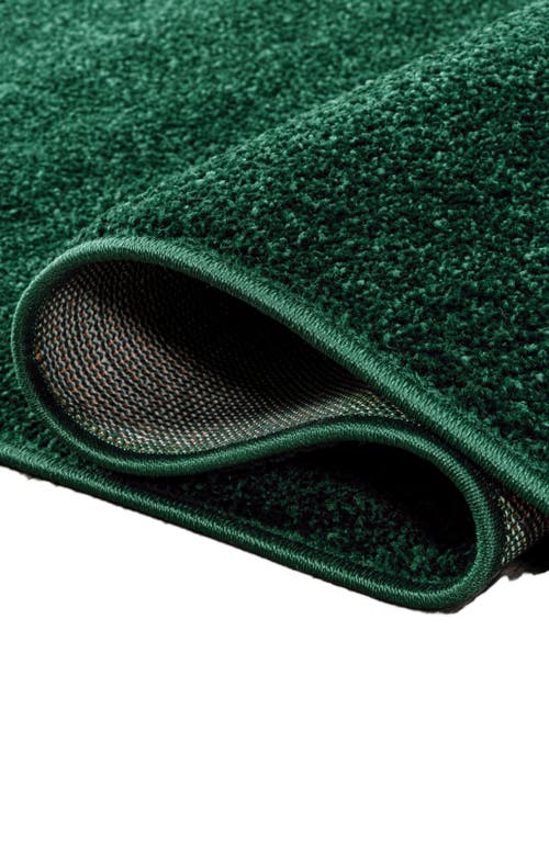Jonathan Y Haze Solid Low-pile Area Rug In Green