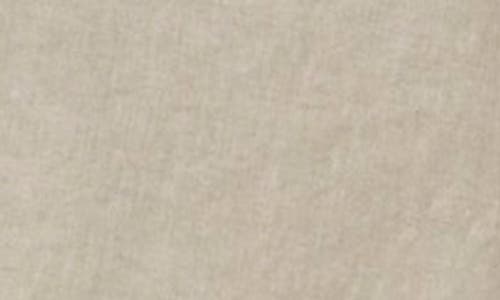 Madewell Pleated Button Front Linen Midi Shirtdress In Oat Color Linen