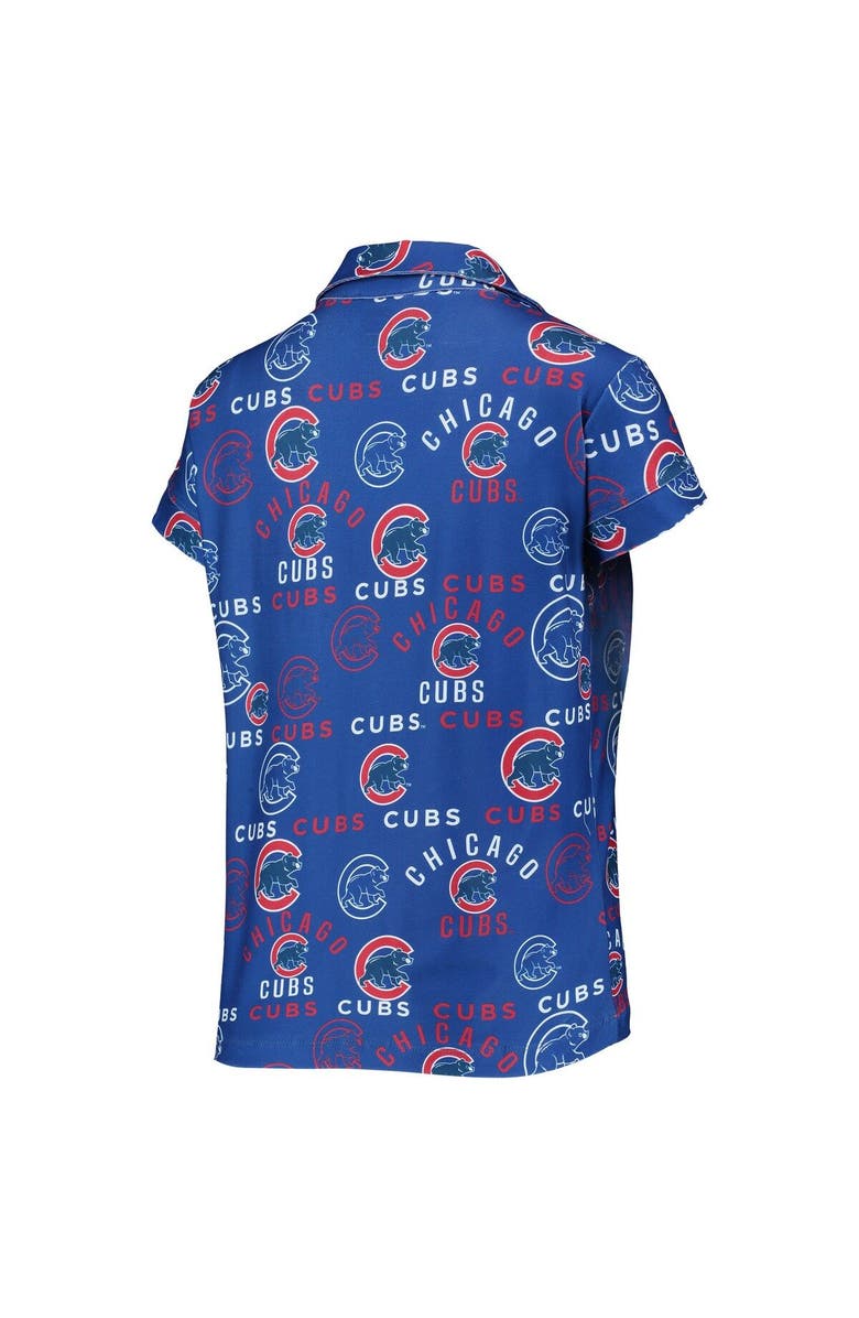 CONCEPTS SPORT Women's Concepts Sport Royal Chicago Cubs Flagship Allover Print Top & Shorts Sleep Set, Alternate, color, Royal