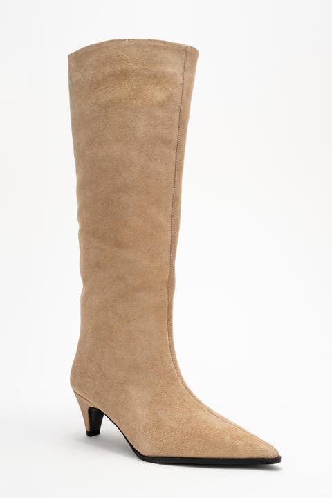 Siora Leather Knee High Boot