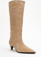 Forever & Always Shoes Siora Leather Knee High Boot