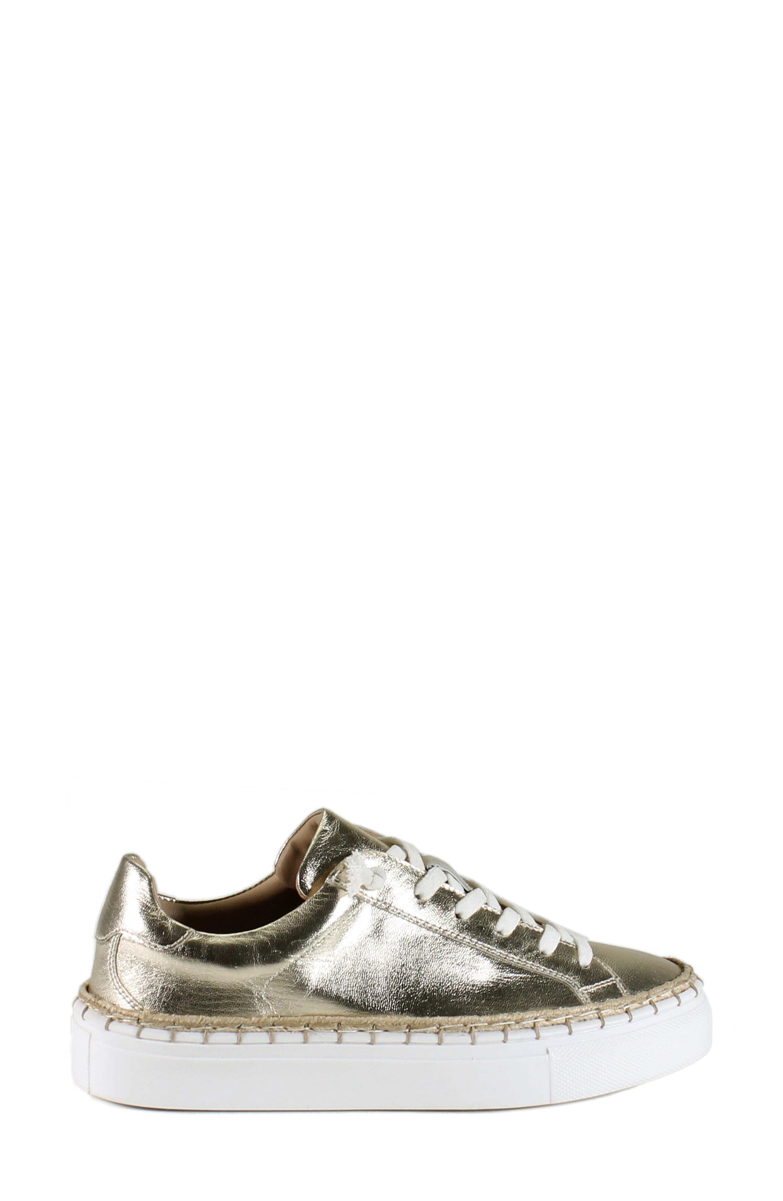 Em Belish Sneaker, Alternate, color, LIGHT GOLD