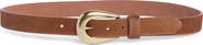 Melrose and Market Genuine Calf Hair Western Tipped Belt