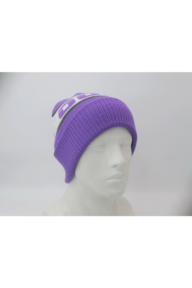 Après Beanie, Alternate, color, Purple, White, Grey