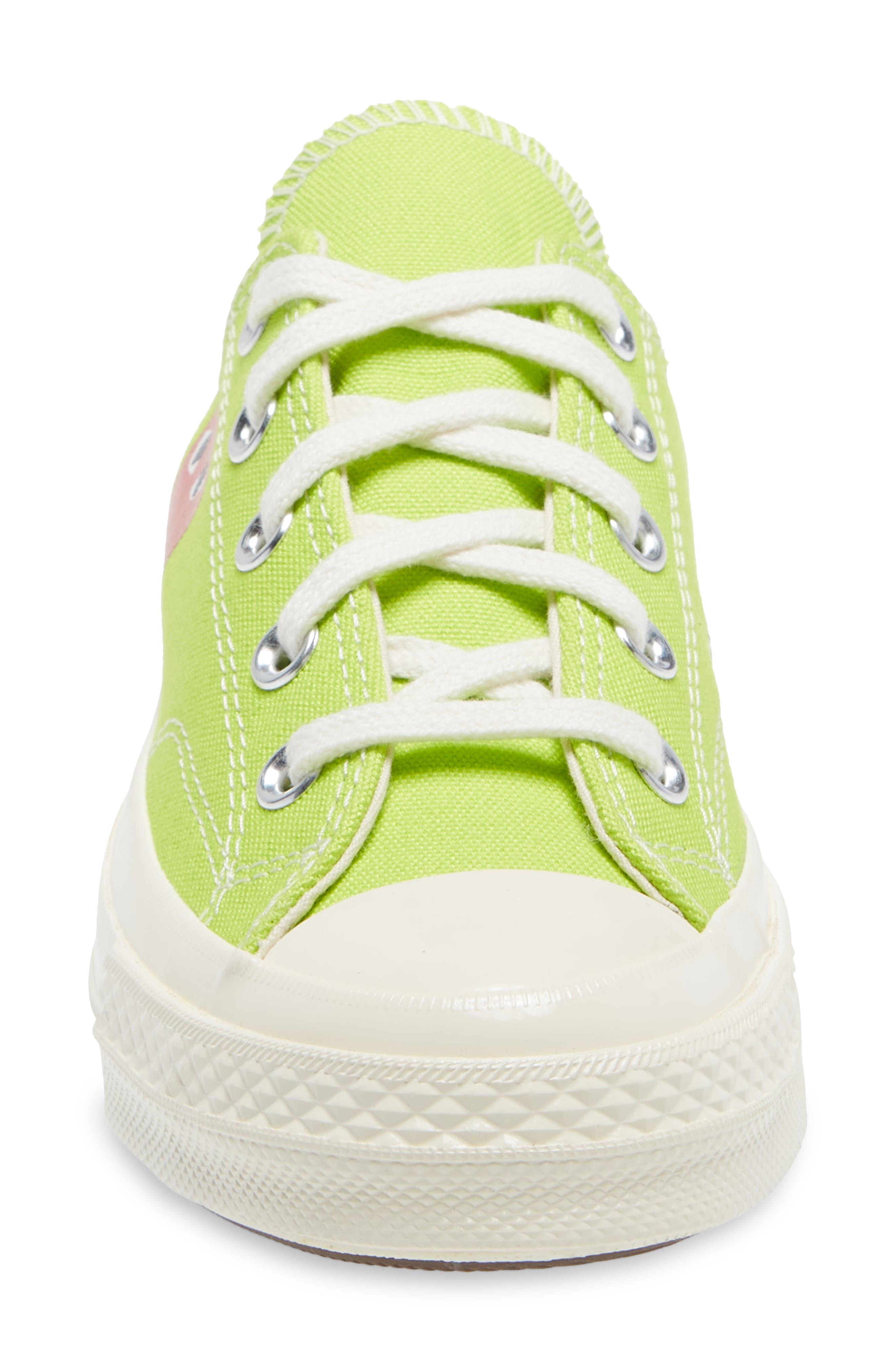Comme des Garçons PLAY x Converse Chuck Taylor<sup>®</sup> Hidden Heart Low Top Sneaker, Alternate, color, 