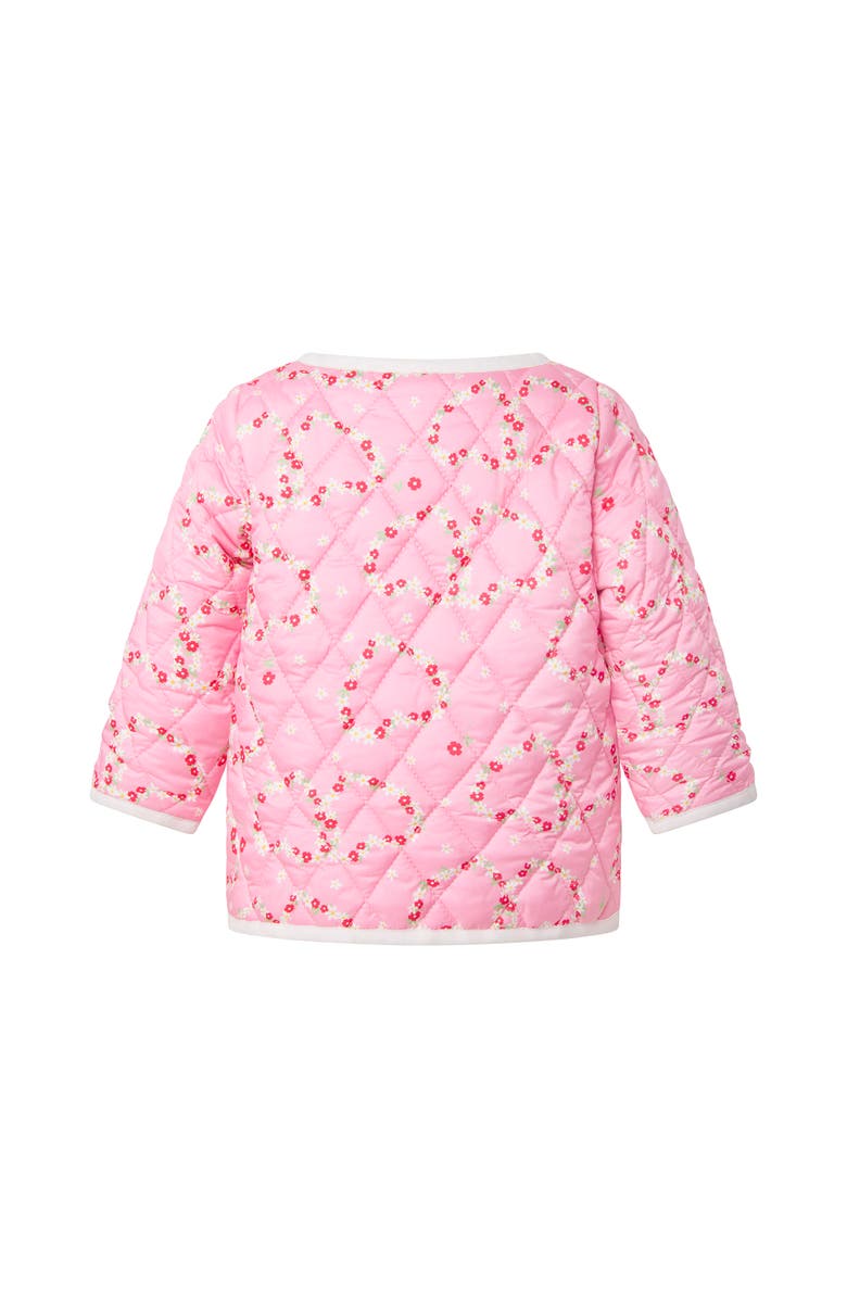 Rachel Riley Mini Daisy Bias Trim Jacket, Alternate, color,