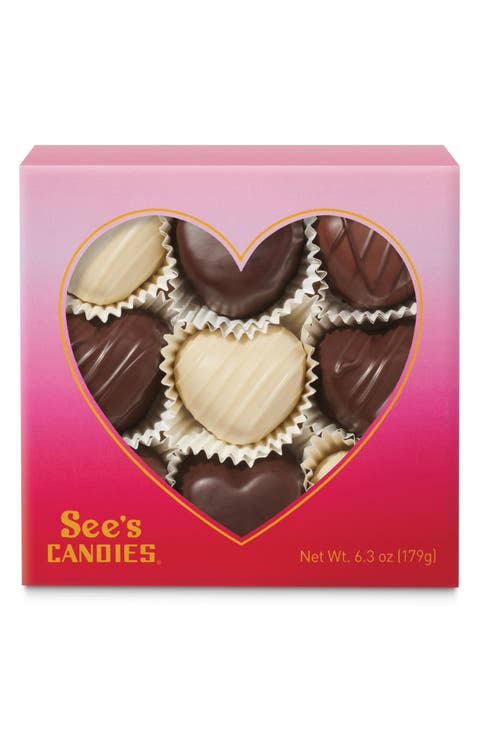 Sweetest Hearts 9-Piece Assorted Chocolate Box