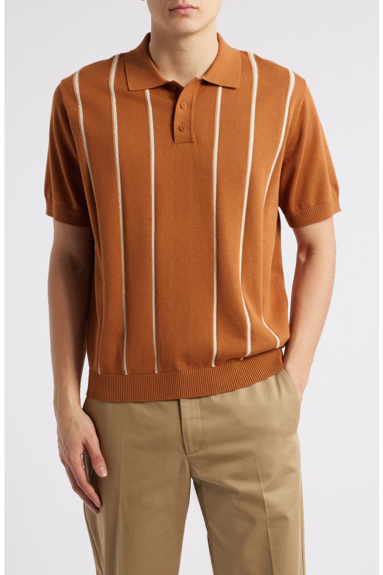 Micro Cable Polo, Main, color, TOBACCO