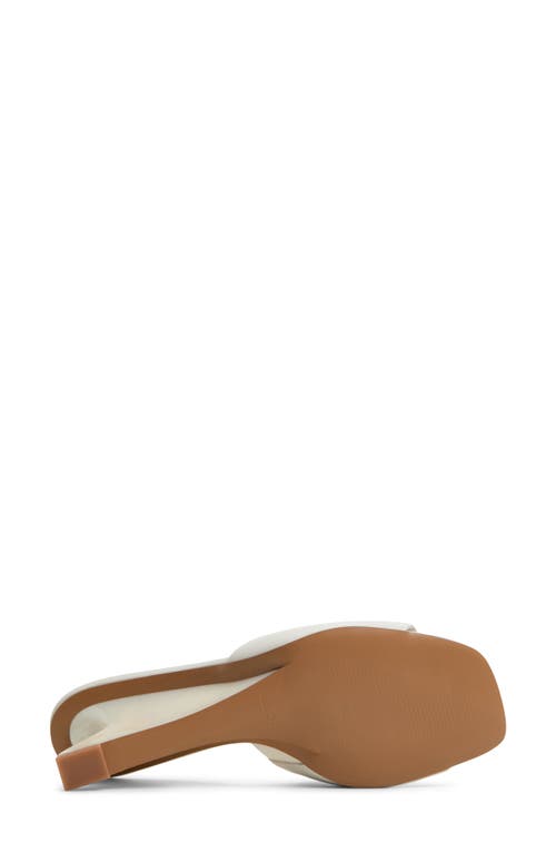 Aldo Fiala Wedge Sandal In White