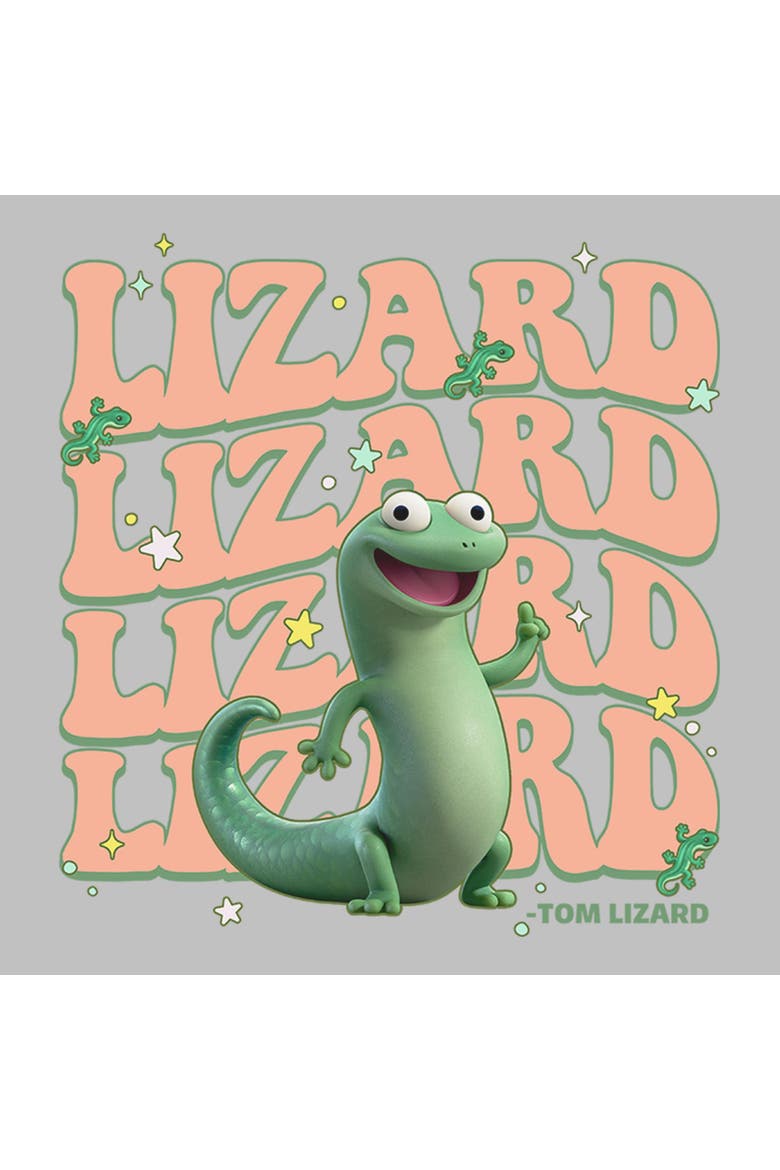 Women's Tom Lizard Colorful Star Short Sleeve Graphic T-Shirt, Alternate, color, Athletic Heather