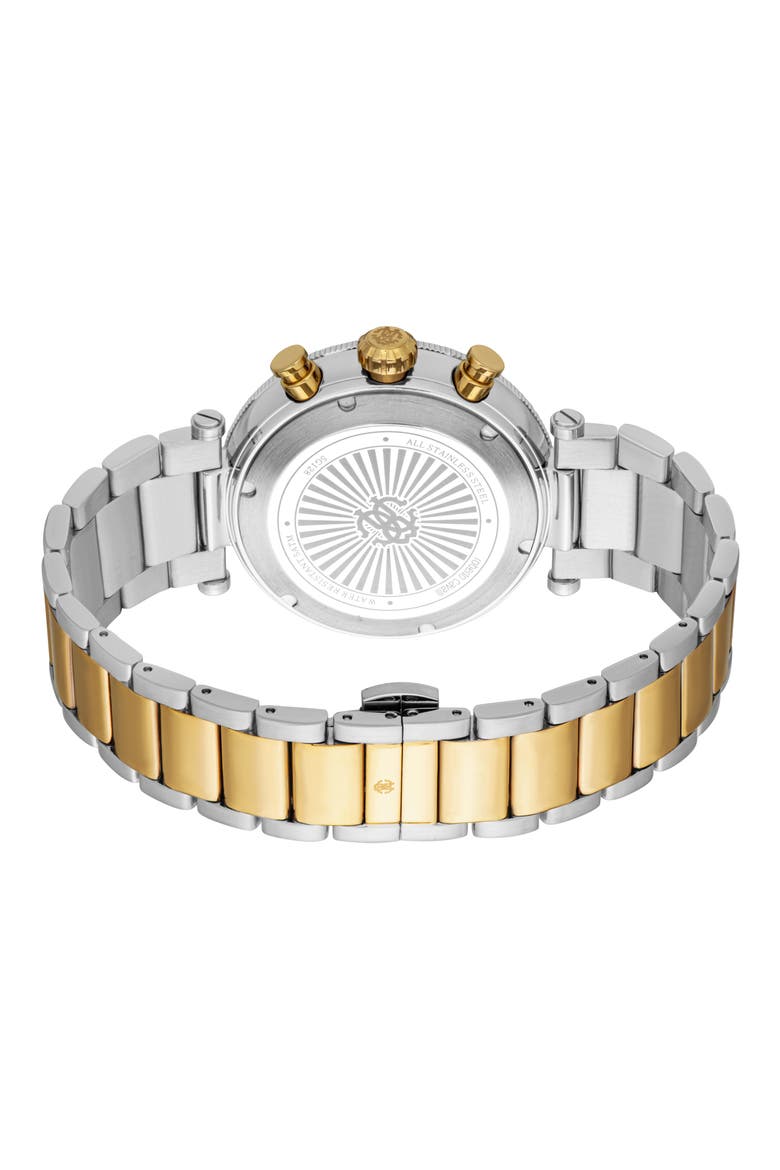Ritmo Bracelet Watch, 43mm, Alternate, color, TWO TONE SILVER GOLD