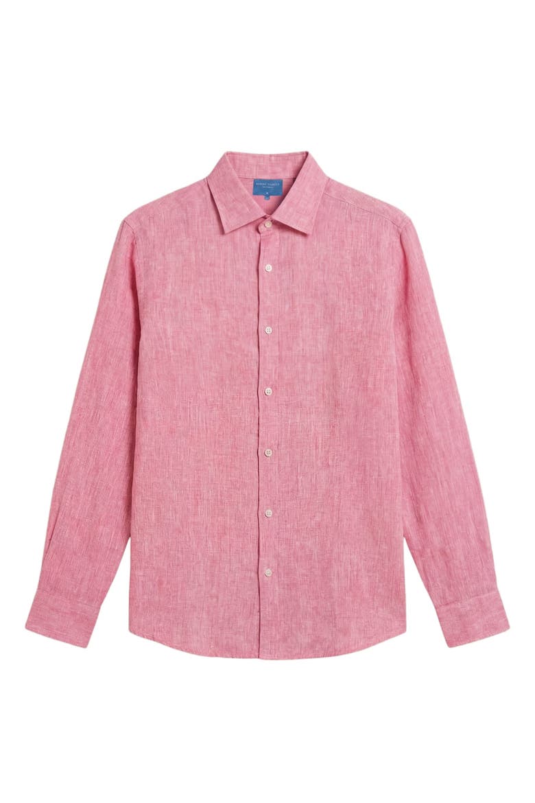 Morgan Linen Shirt, Alternate, color, Pink
