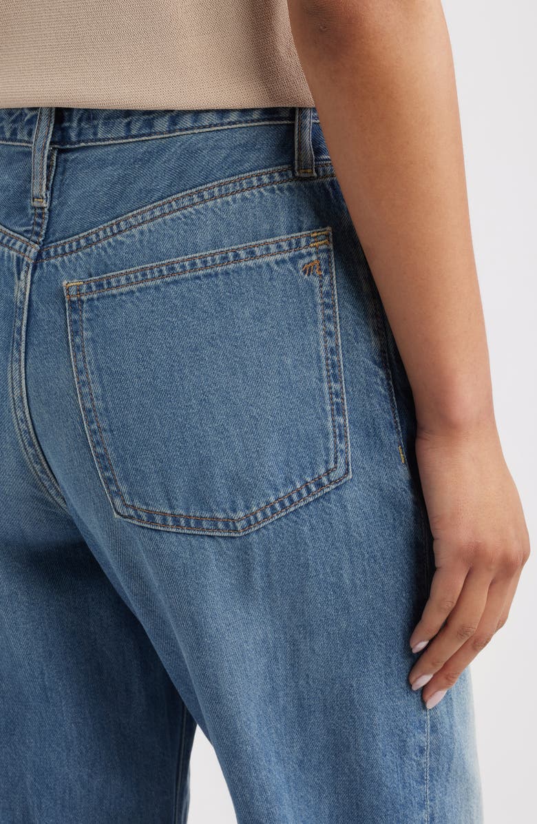 Madewell Airy Denim The Perfect Vintage High Waist Wide Leg Jeans, Alternate, color, Solstice Wash