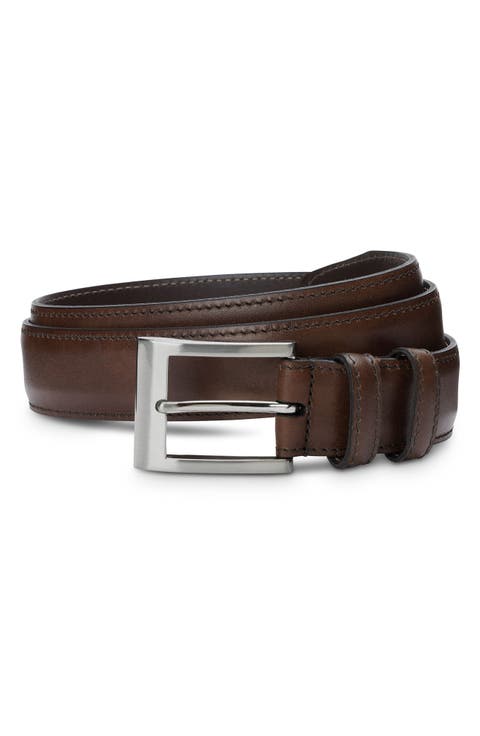 Wide Leather Belt