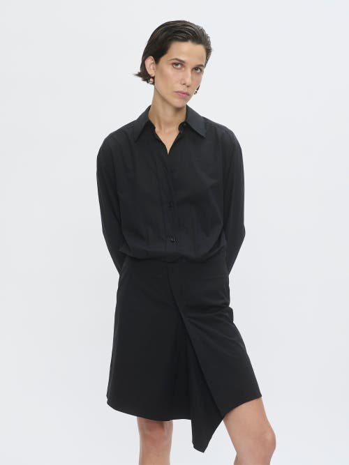 Callas Milano Gemmini Wrap Shirt Dress