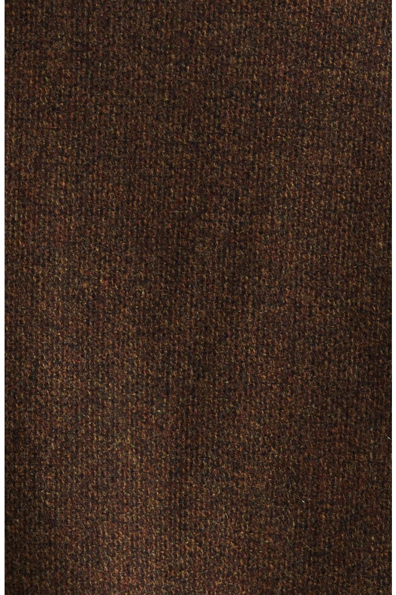 Wool Blend Flight Jacket, Alternate, color, BROWN