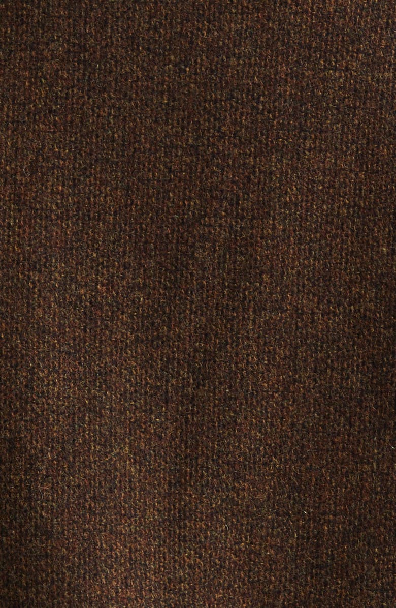 SONG FOR THE MUTE Wool Blend Flight Jacket, Alternate, color, Brown