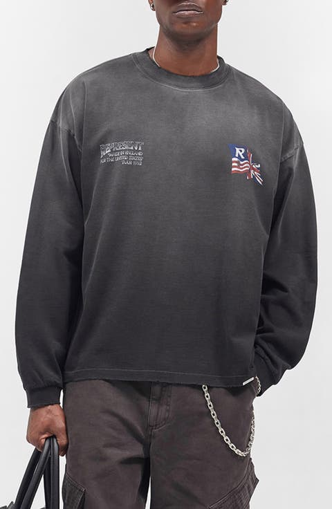 Eagle Graphic Long Sleeve T-Shirt