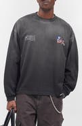 Represent Eagle Graphic Long Sleeve T-Shirt