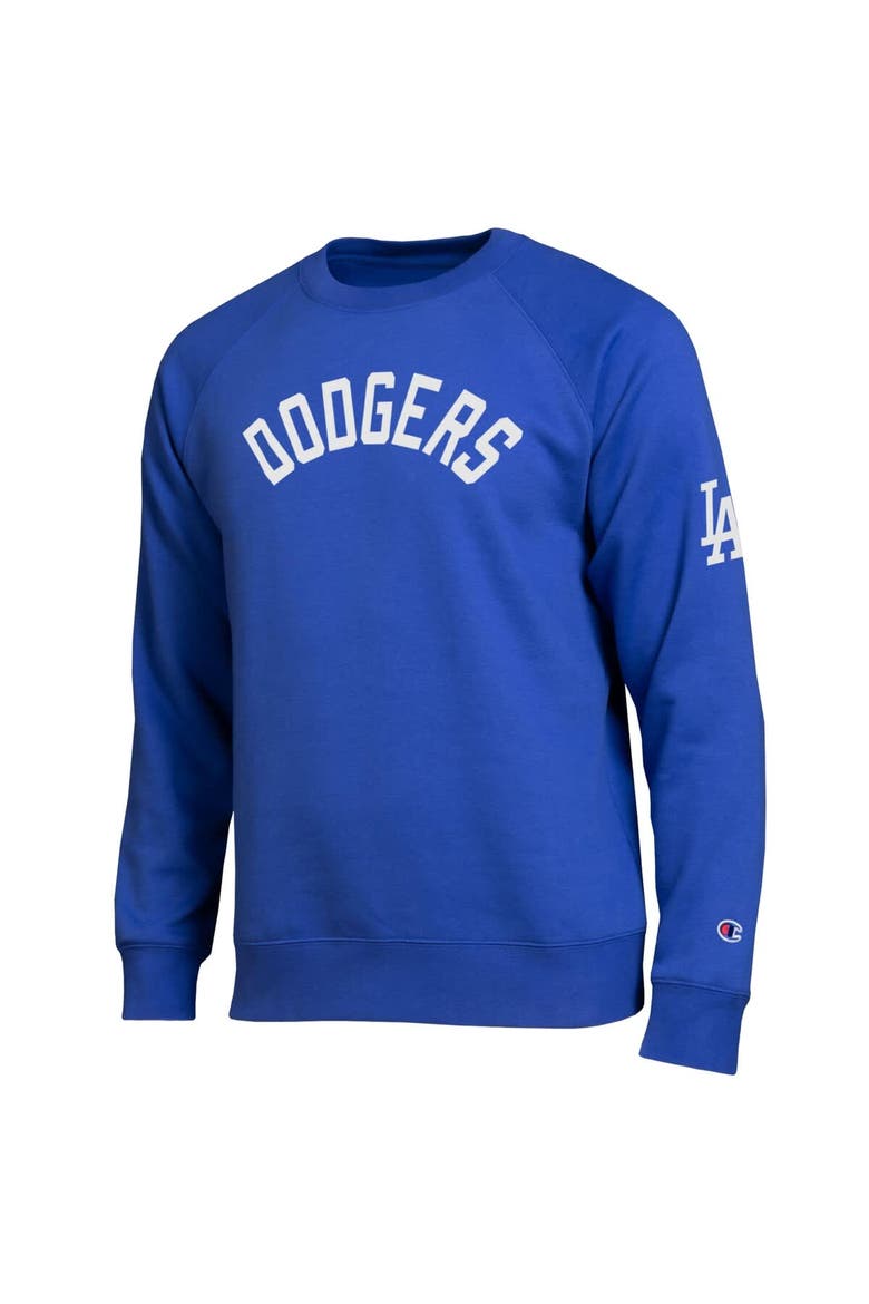 Men's Champion  Royal Los Angeles Dodgers All-Star Sweatshirt, Alternate, color, Royal