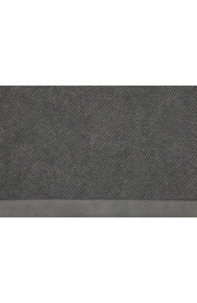 SFERRA Canedo Nuovo Combed Cotton Bath Towel, Alternate, color, Charcoal