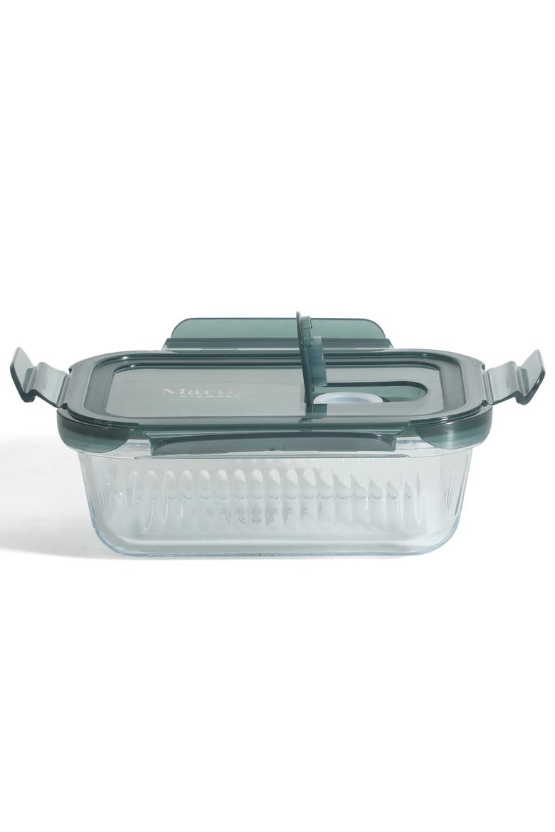 Shadowbrook 10-Piece Borosilicate Glass Airtight Food Storage Container Set, Alternate, color, Multicolor