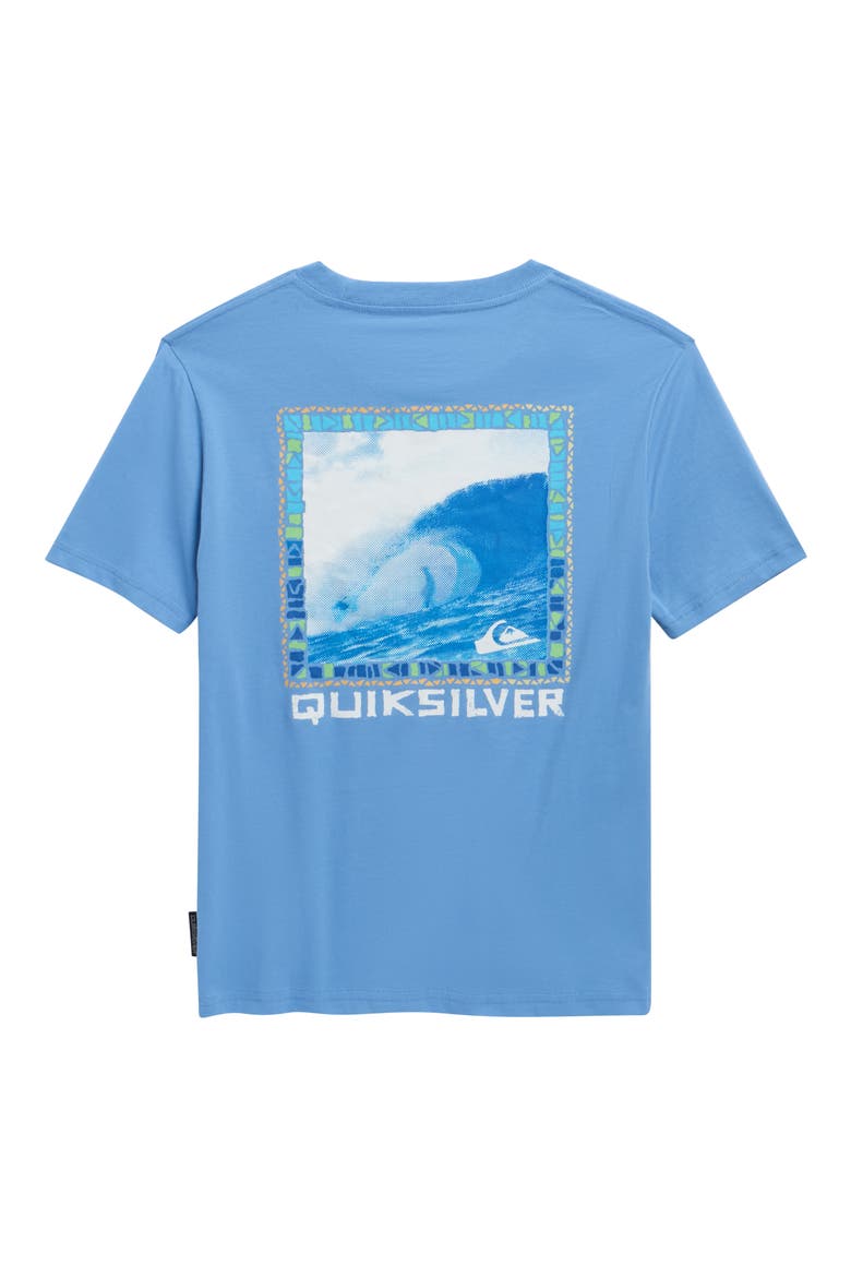 Kids' Crystal Clear Cotton Graphic T-Shirt, Alternate, color, RIVERIA