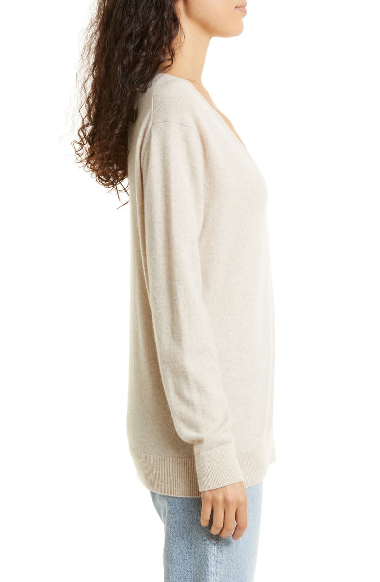 Vince Weekend V-Neck Cashmere Sweater, Alternate, color,