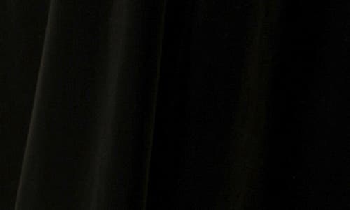 Flying Tomato Off The Shoulder Velvet Midi Dress In Black